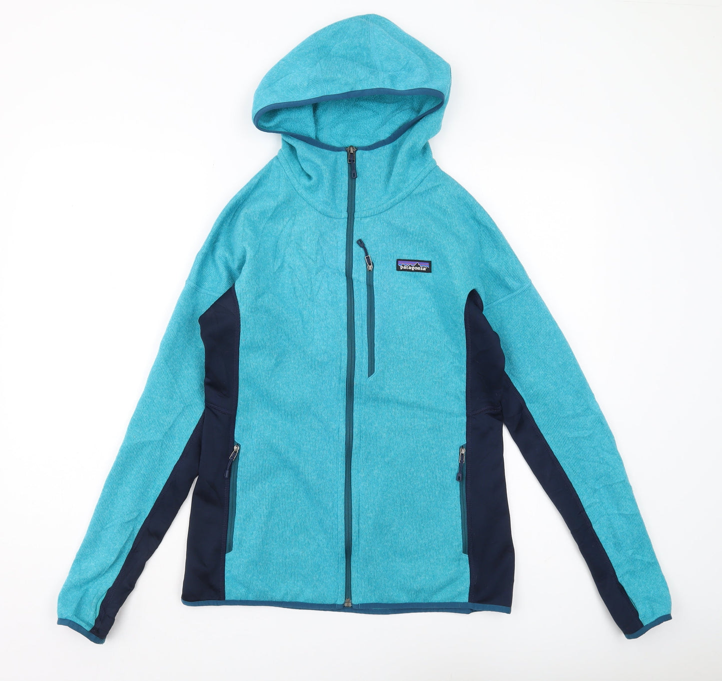 Patagonia Women's Blue Full Zip Hoodie M - Activewear