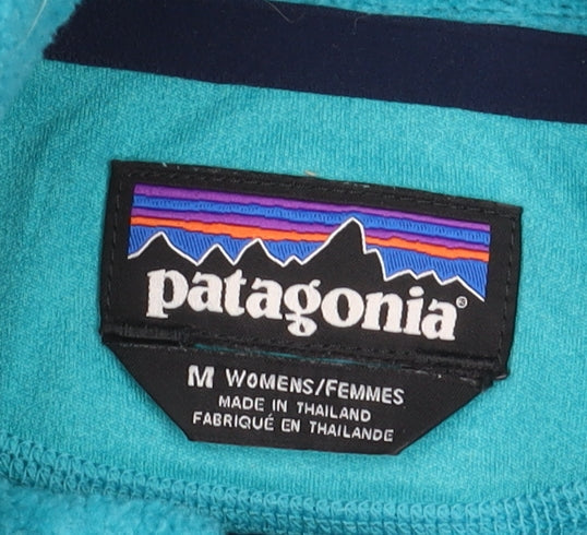Patagonia Women's Blue Full Zip Hoodie M - Activewear