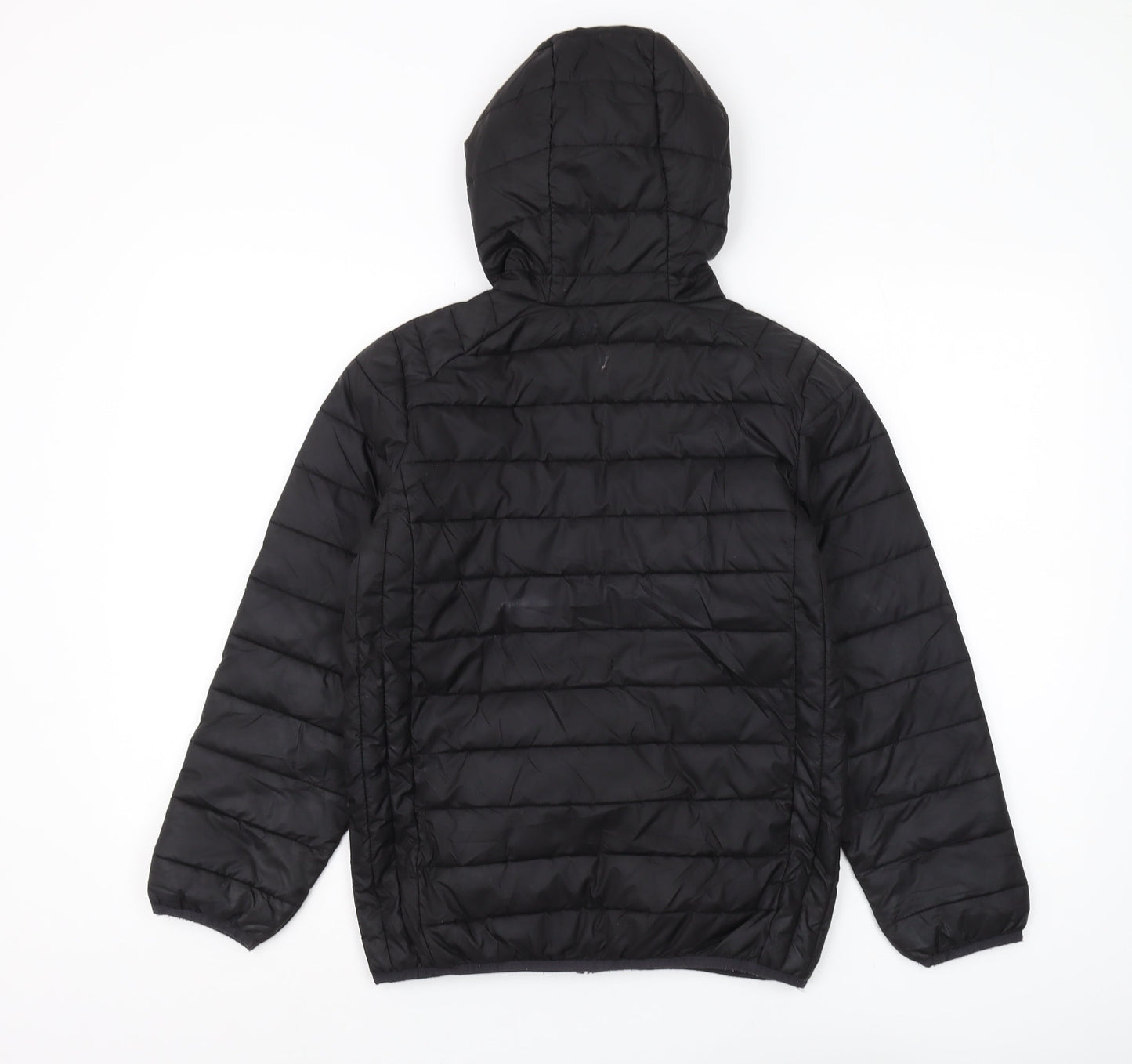 Ellesse Boys Black Puffer Jacket, 10-11 Years, Winter