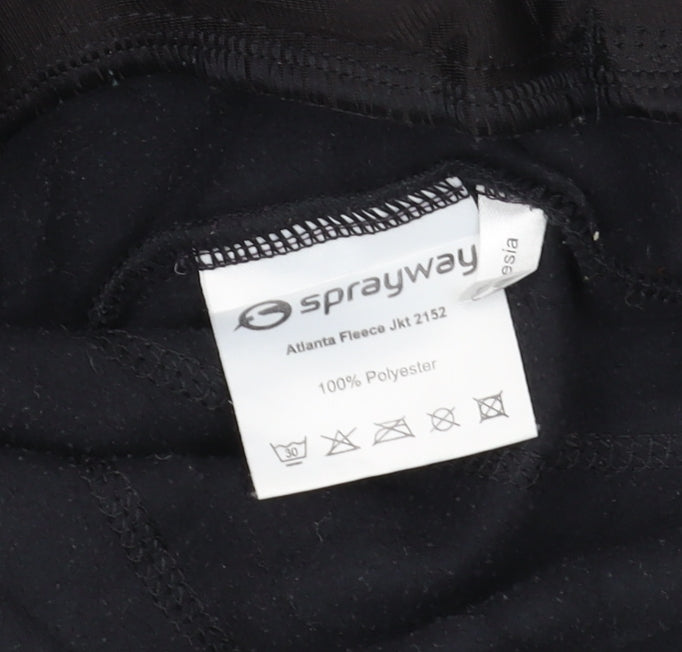 Sprayway Women's Black Fleece Jacket Size 10