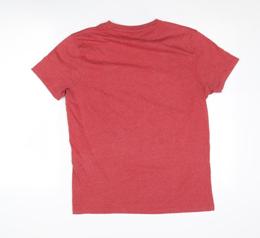 Trespass Men's Red Bicycle Graphic Sports Tee S