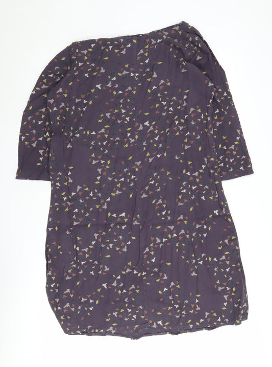 White Stuff Women's Multicoloured Shift Dress Size 14