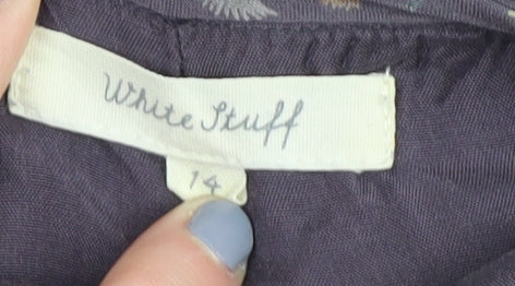 White Stuff Women's Multicoloured Shift Dress Size 14