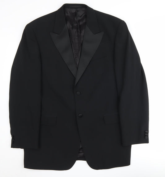 Pierre Cardin Men's Black Tuxedo Blazer Size 44R