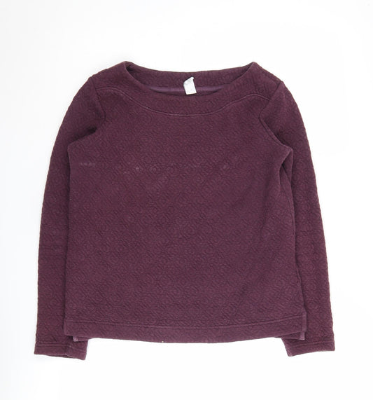 Fatface Women's Purple Pullover Jumper S