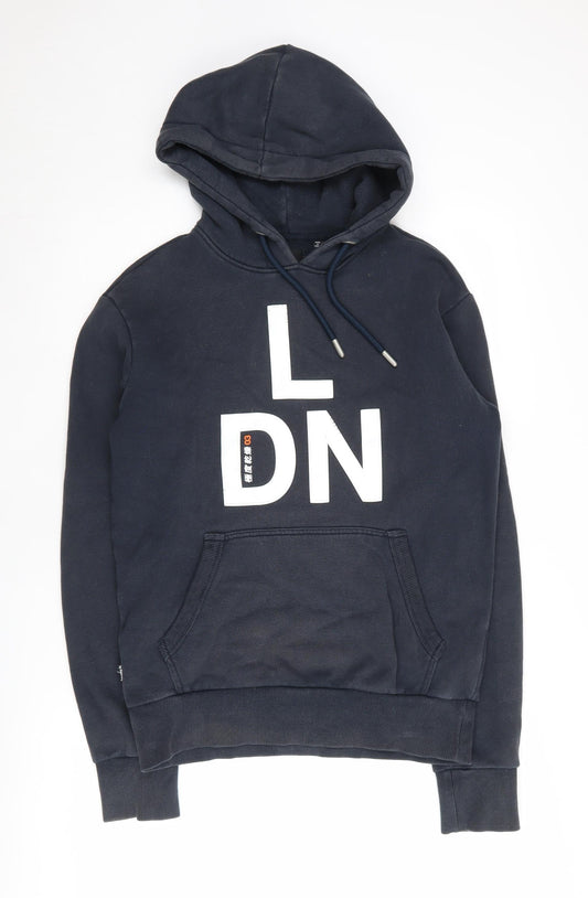 Superdry Men's Black Pullover Hoodie S