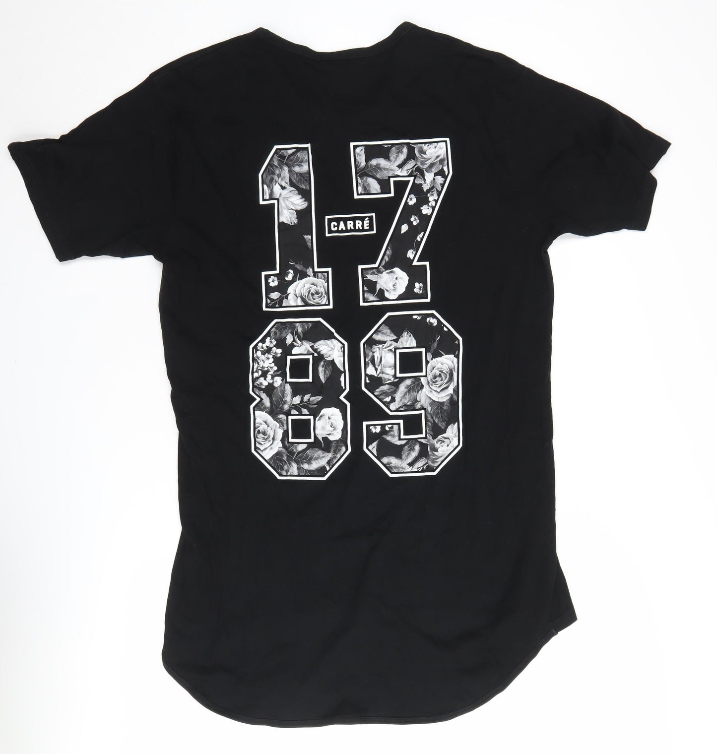 Carré Black Unisex Jersey T-Shirt Large