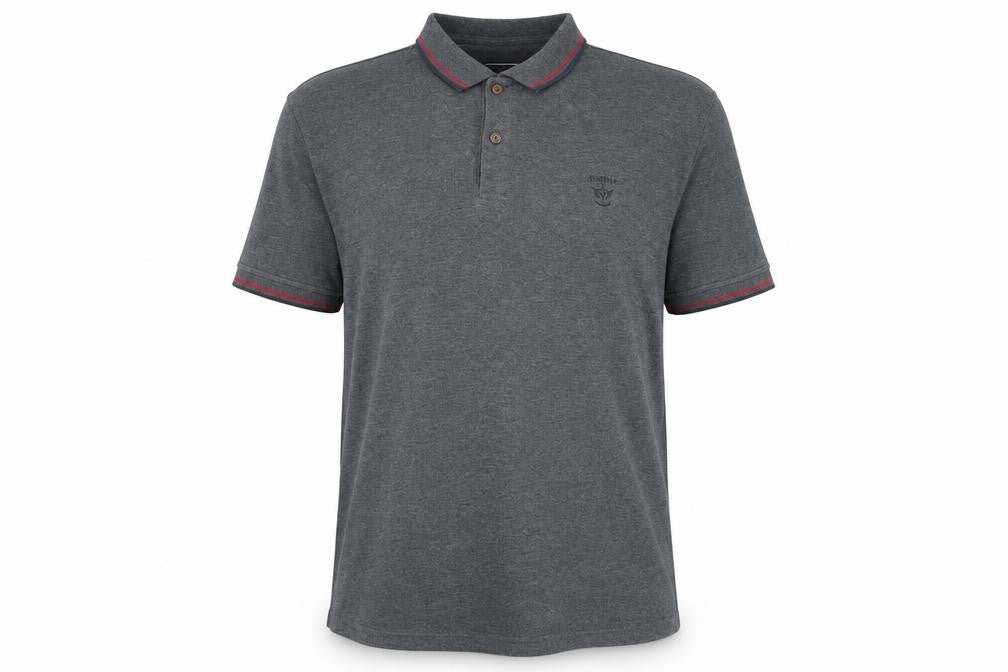 Firetrap Men's XL Grey Polo Shirt with Logo