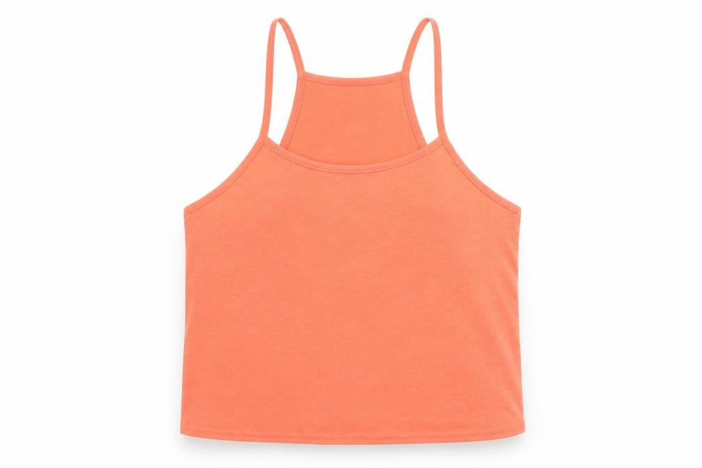 Topshop Women's Orange Tank Top Size 6