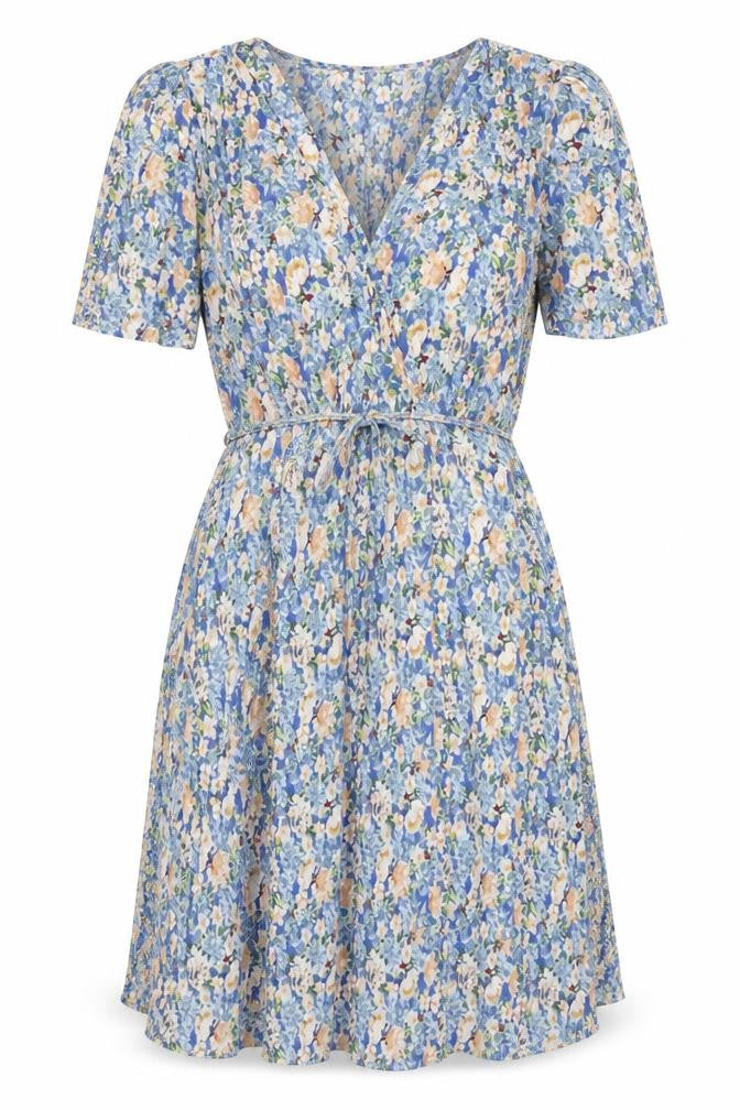 MNG Women's Floral Multicoloured XS Wrap Dress