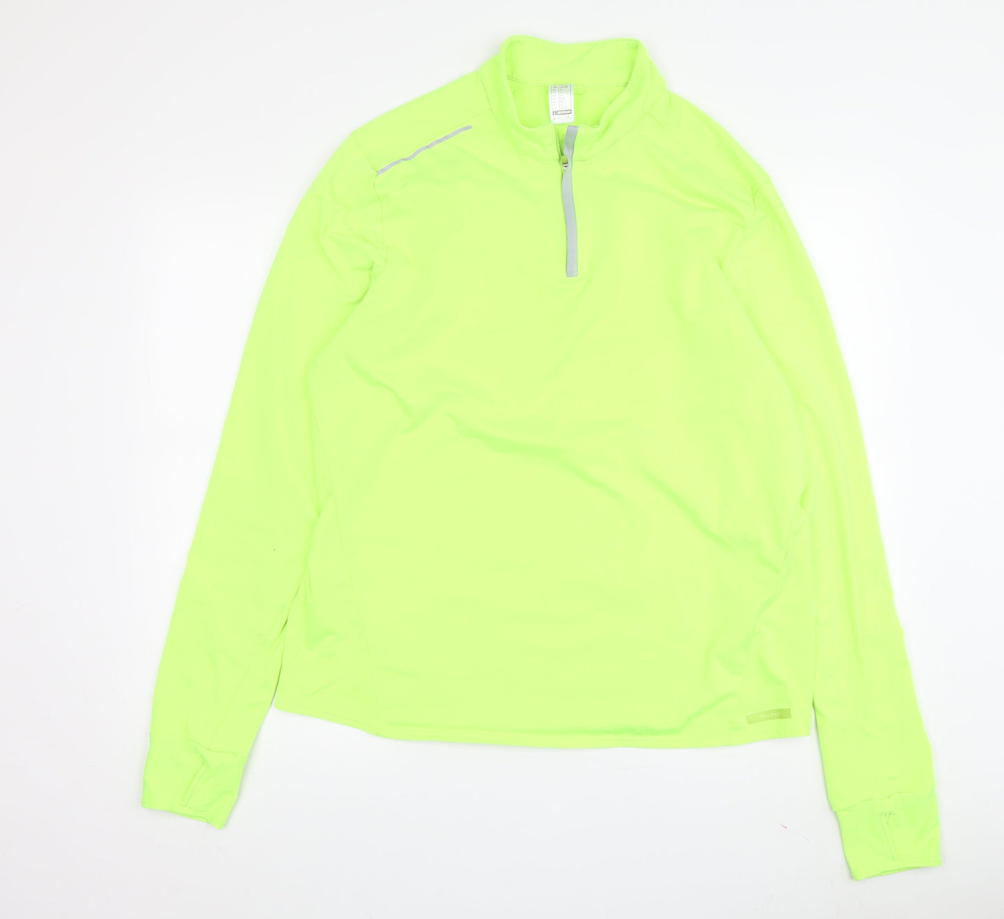 Decathlon Men Green XL Pullover Running Top