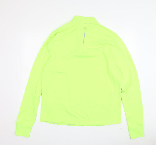 Decathlon Men Green XL Pullover Running Top