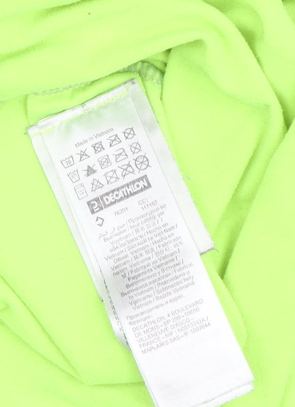Decathlon Men Green XL Pullover Running Top