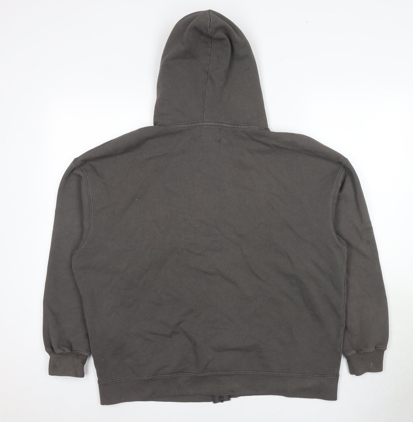 Pacific Republic Men’s Grey Full Zip Hoodie S