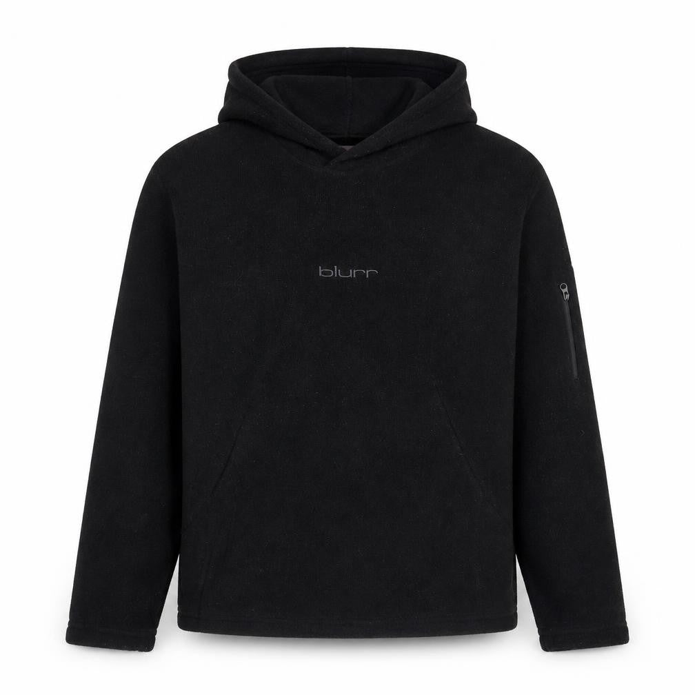 Blurr Womens Black Pullover Hoodie M