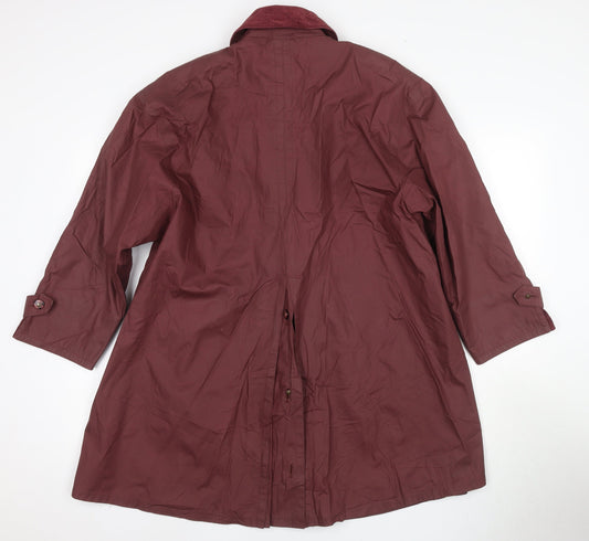 Aquabury Women's Brown Overcoat, Size 10