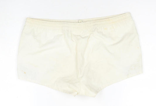 Olympus Sport Women's White Athletic Shorts, Size 12
