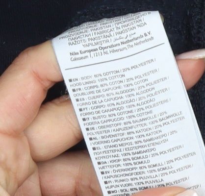 Nike Men’s Blue Full Zip Hoodie M