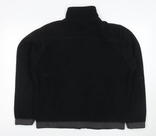R.W.C Men's Black Zip Jacket M