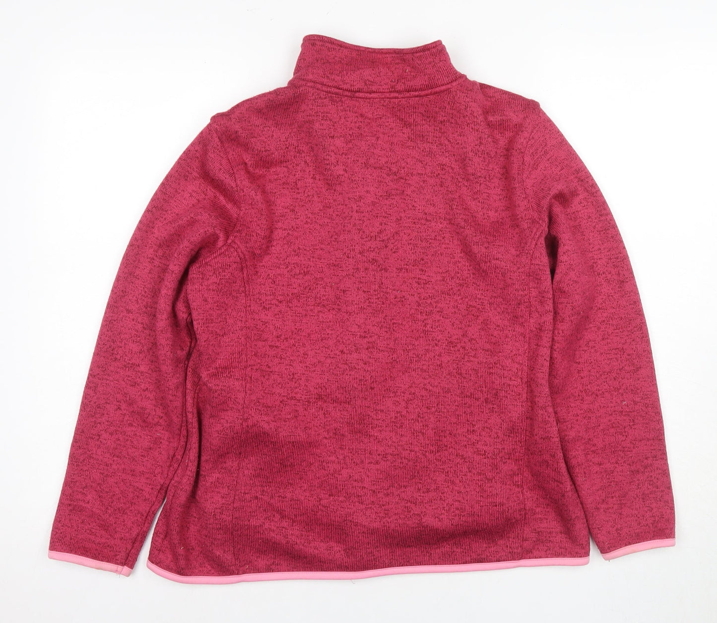 Crane Women's Pink Lightweight Full Zip Jacket