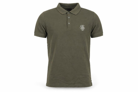 Brave Soul Men’s Green Short Sleeve Polo, Size S