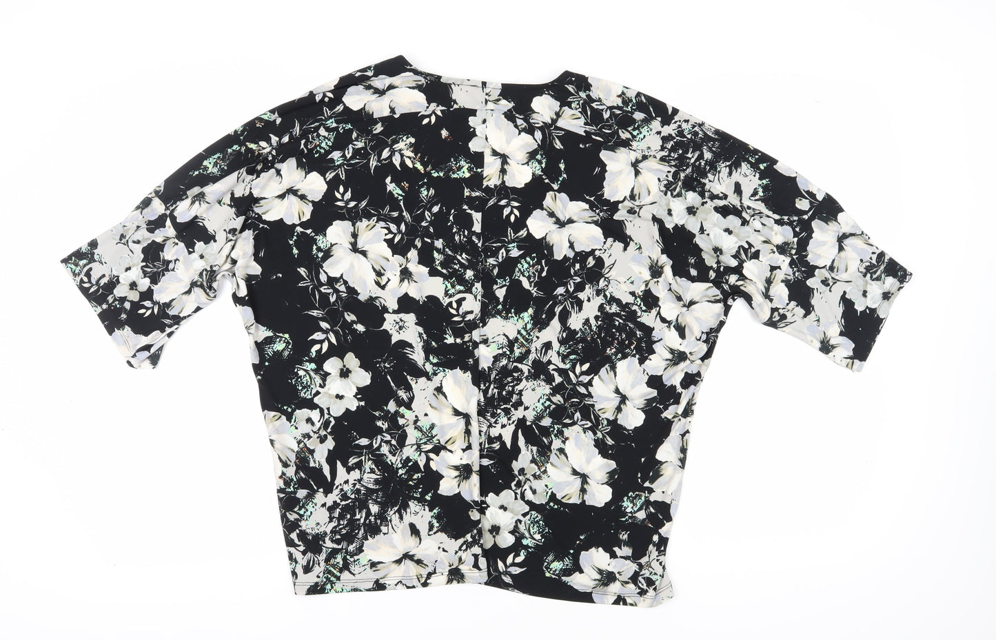 Warehouse Women's Multicoloured Floral Kimono Blouse M