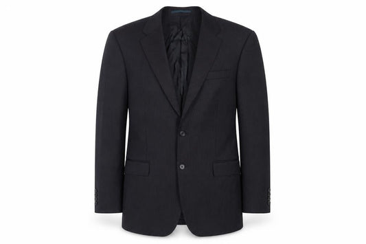 Mens 42 Chest Regular Aquascutum Blue Two-Button Blazer