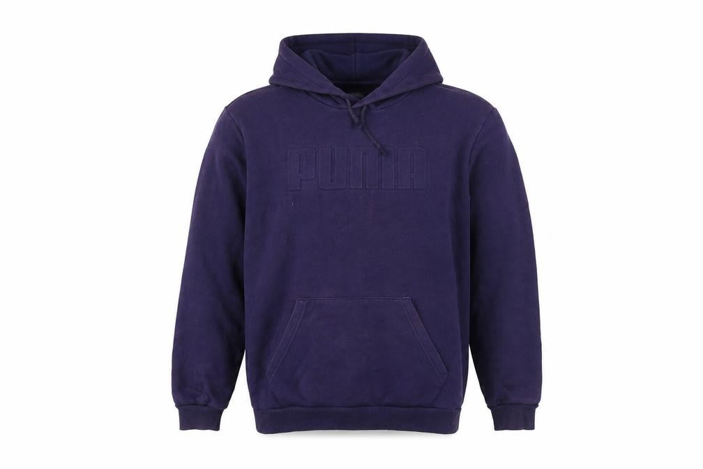 Mens UK M Regular PUMA Purple Pullover Hoodie