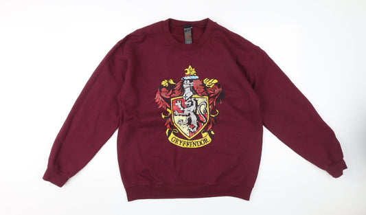 Harry Potter Unisex Red S Gryffindor Sweatshirt