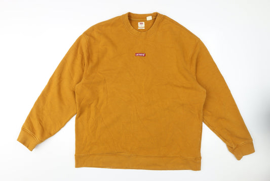 Levi's Men's Gold XL Pullover Sweatshirt