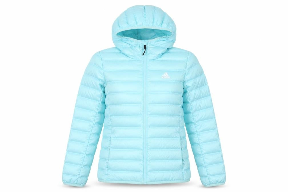 Womens UK Size XS Regular adidas Blue Polyester Jacket