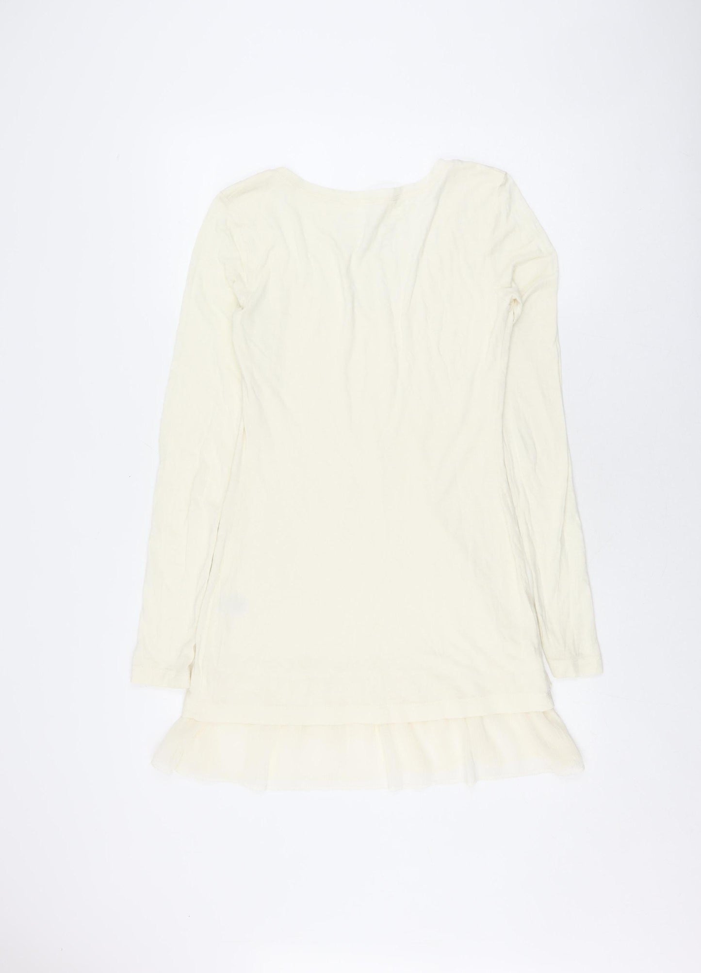 Peruvian Connection Women's Ivory XS Long Sleeve Top