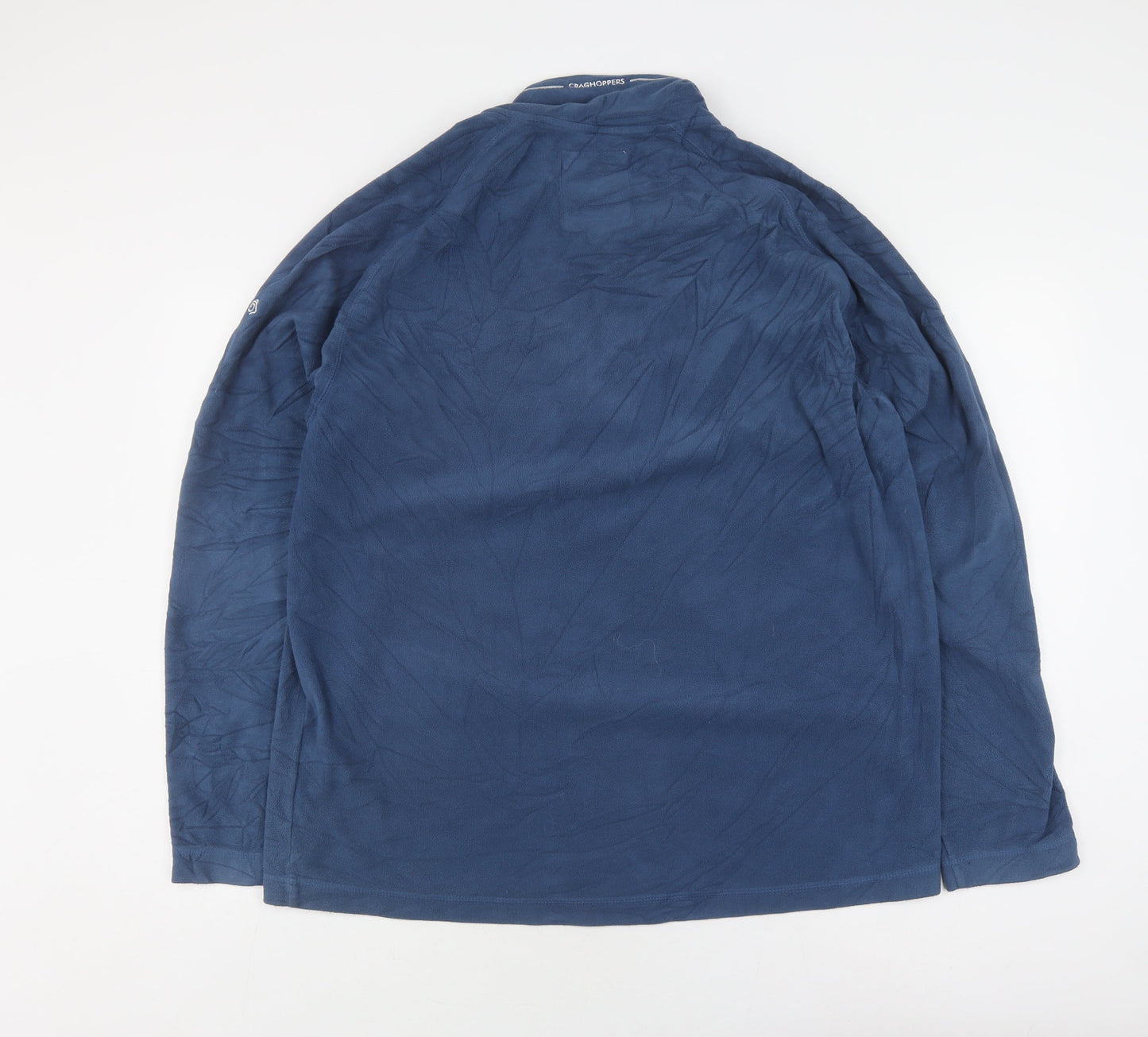 Craghoppers Men's 2XL Blue Fleece Pullover Sweatshirt
