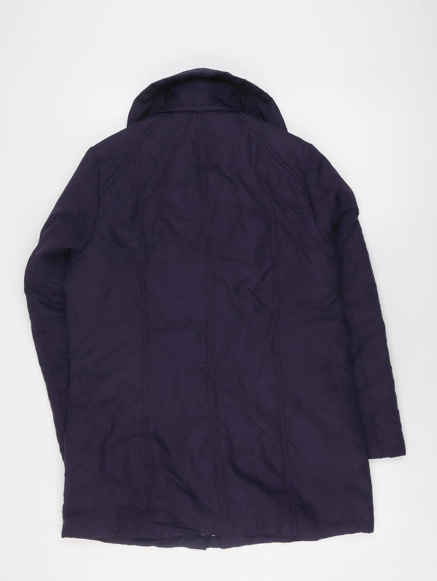 David Barry Women's Purple Basic Jacket Size 12