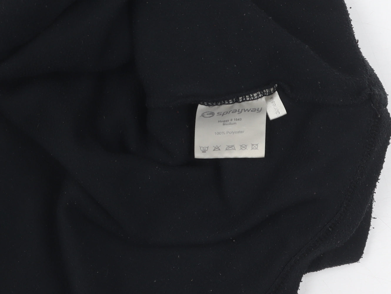 Sprayway Black Unisex Pullover Sweatshirt M