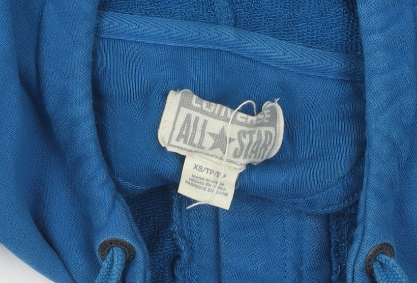 Converse Women's Blue Pullover Hoodie XS