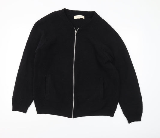 Frederik Anderson Copenhagen Men's Black Full Zip Jumper, L