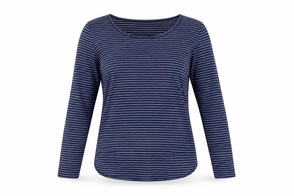 Womens UK Size XS Abercrombie & Fitch Blue Viscose Blend T-Shirt