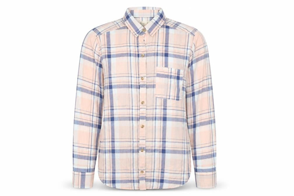 Womens UK Size XS Hollister Multicoloured Cotton Button-Up