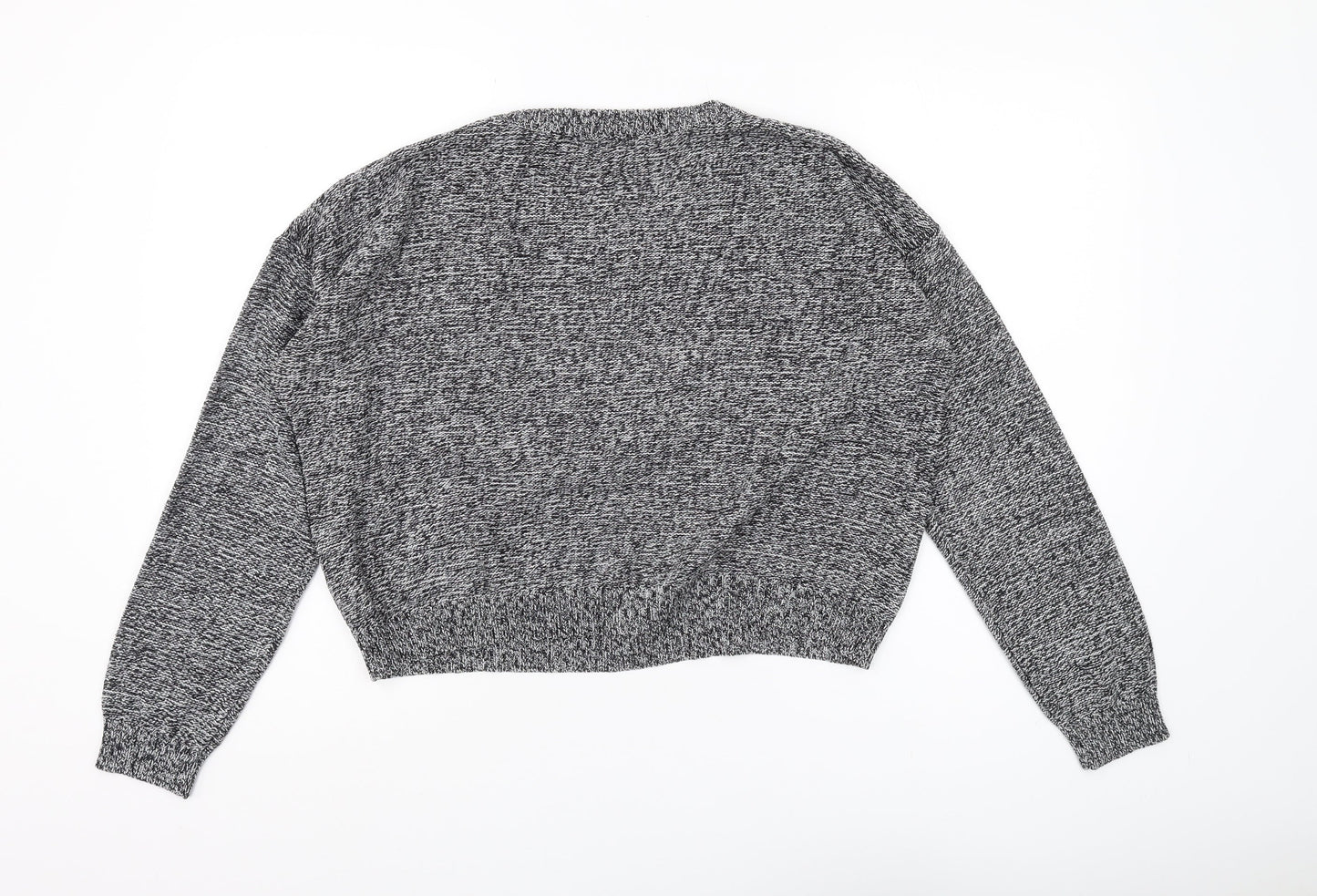 Brave Soul Women's Grey Pullover Jumper Size M