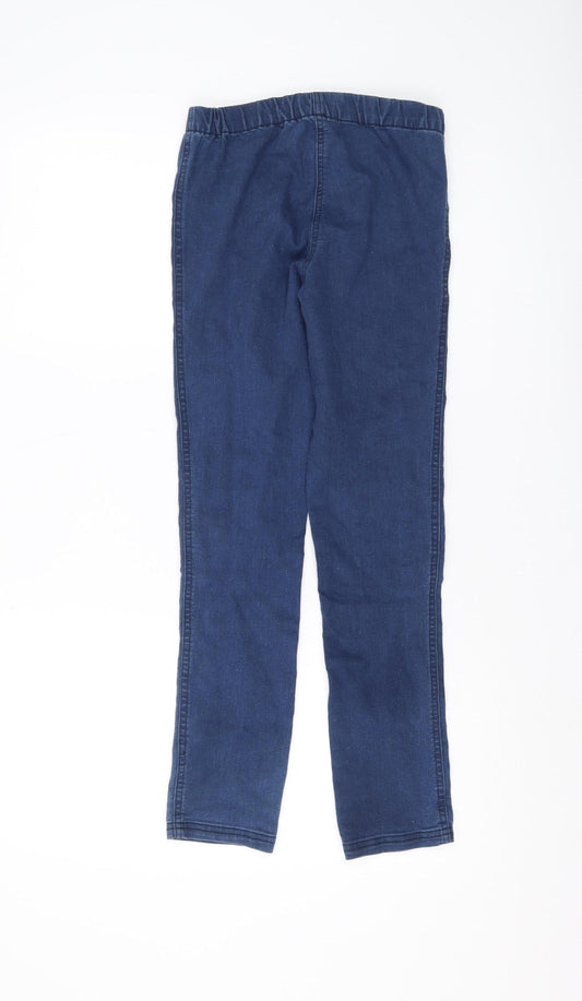 Mini Boden Girls Blue Jegging Jeans 11 Years
