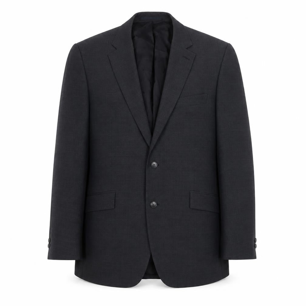 Mens 40 Chest  Pierre Cardin Black Two-Button Blazer