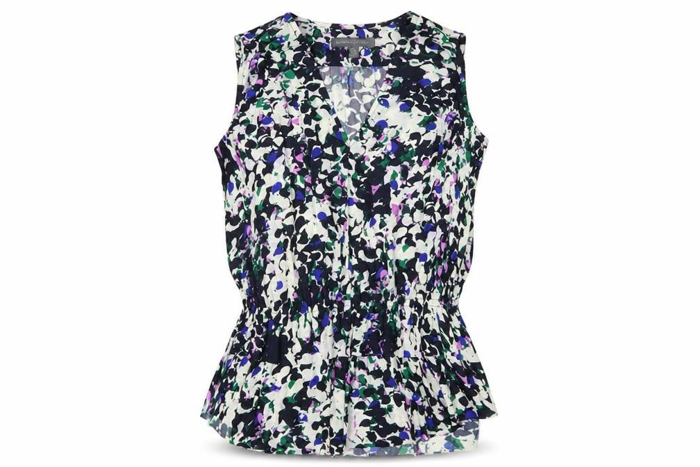 Womens UK Size XS Banana Republic Multicoloured Polyester Blouse
