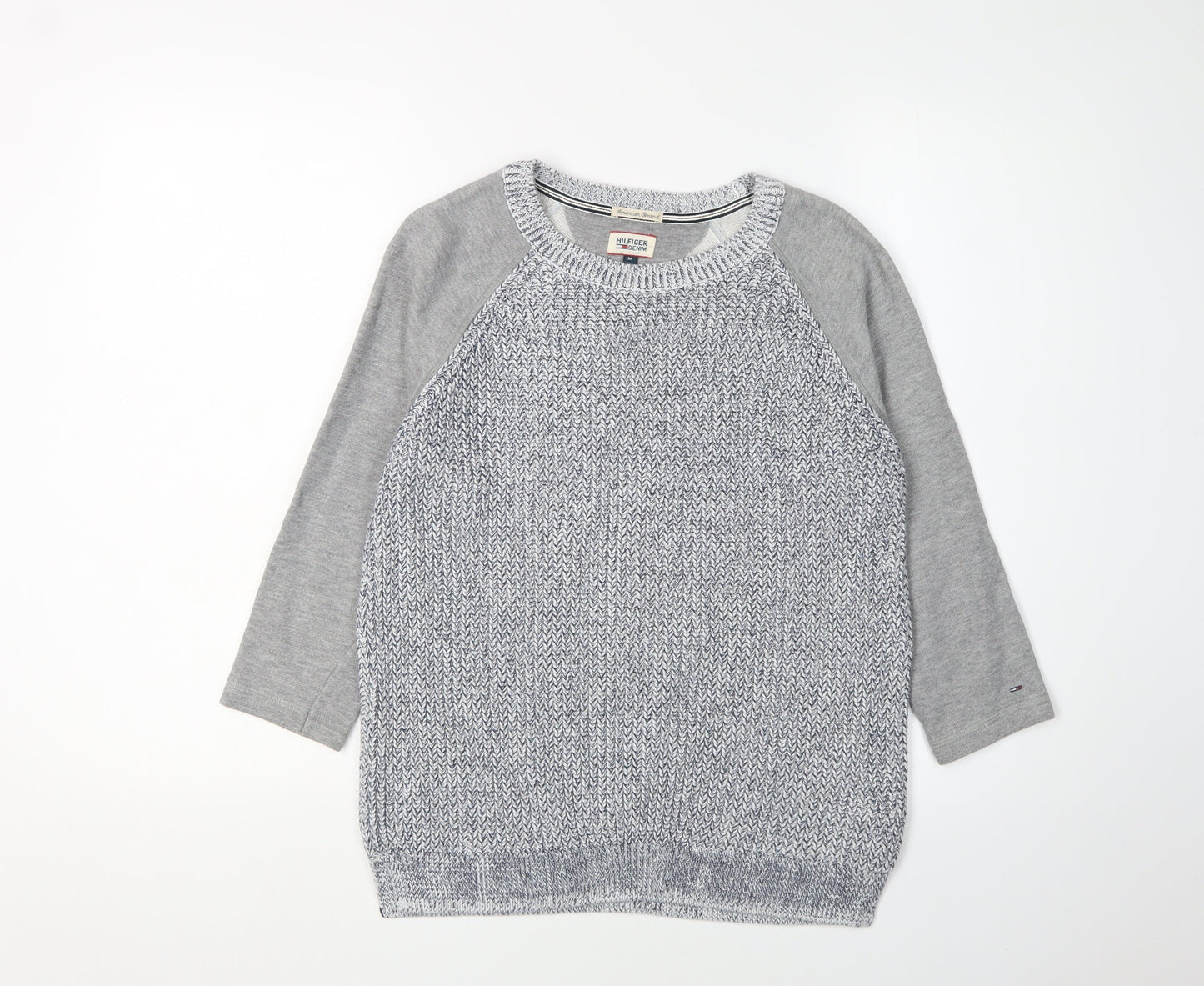 Tommy Hilfiger Women's Grey Pullover Jumper M