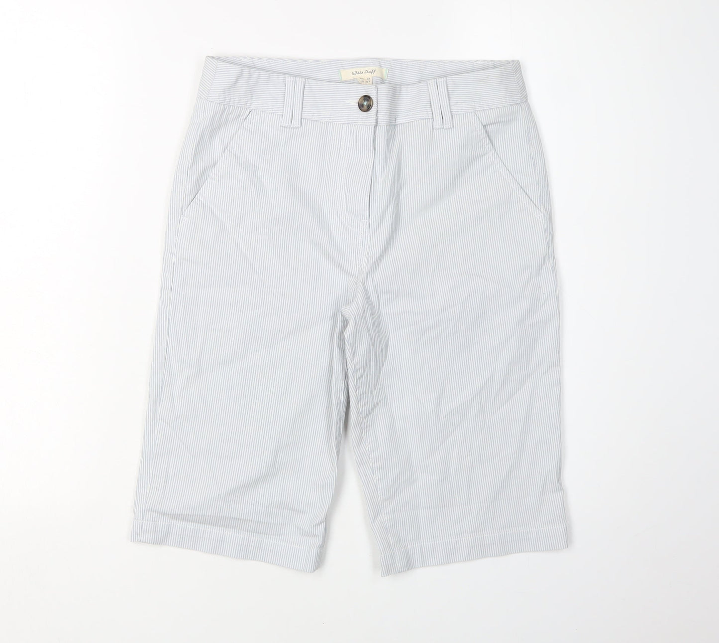 White Stuff Women's Bermuda Shorts UK 6 White