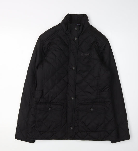 Regatta Women's Black Quilted Jacket Size 10
