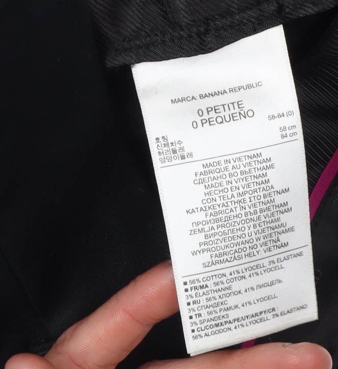 Banana Republic Women's Black Dress Pants XS Petite