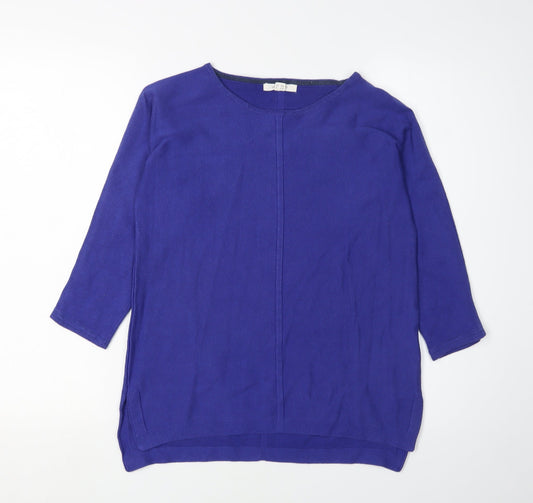 White Stuff Women's Blue Pullover Size 8