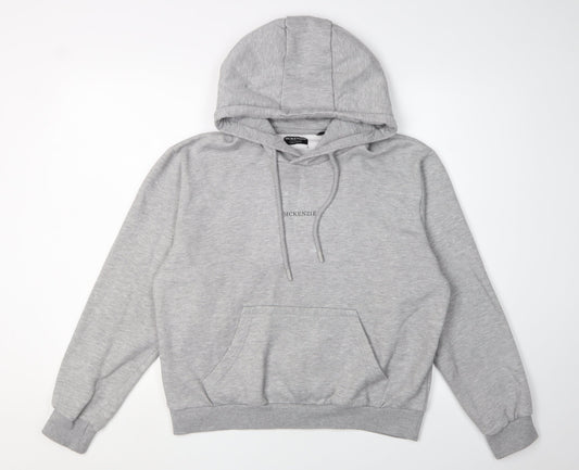 McKenzie Women’s Grey Pullover Hoodie UK 10 Regular Fit