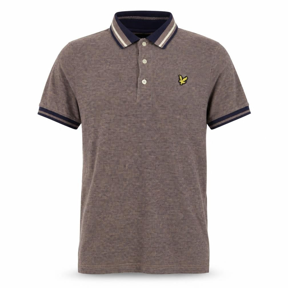 Lyle & Scott Men's Brown Polo Shirt XS Short Sleeve Cotton